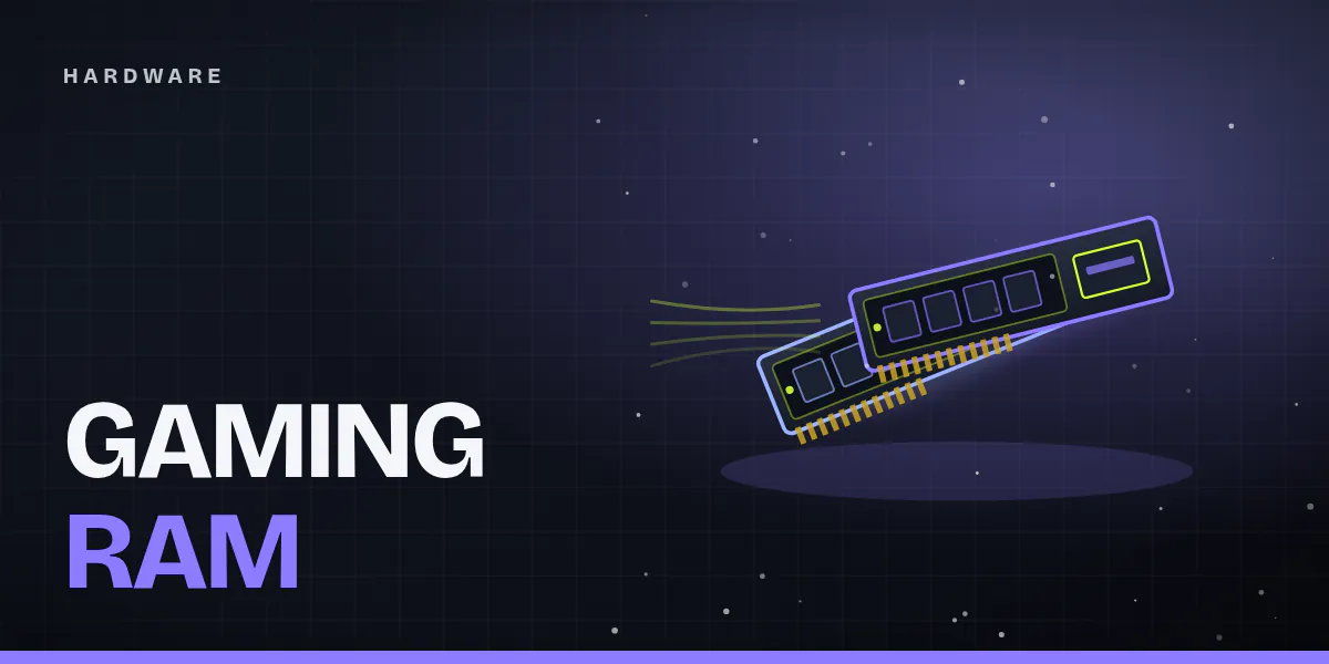 Cover image: stylized dual-channel DIMM modules with a blue-violet glowing outline on a dark background